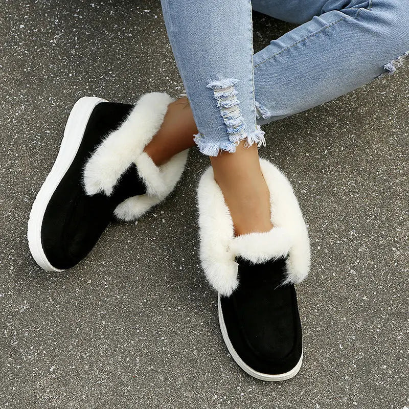 Suede Winter Boots for Women – Cozy & Stylish