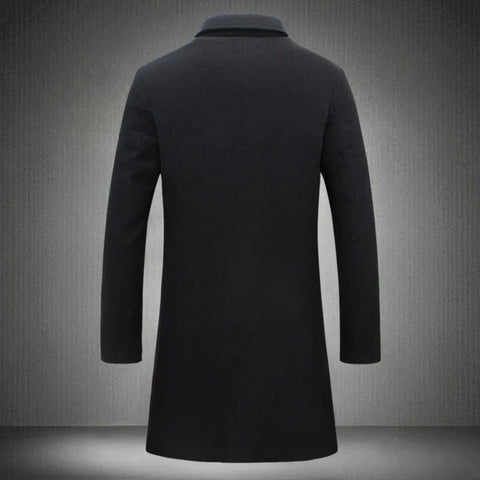 Sean | Men Spring Three Button Long Coat