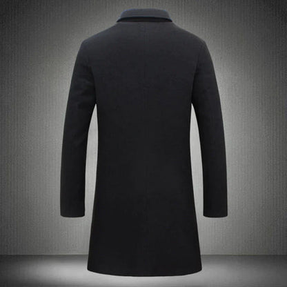 Sean | Men Spring Three Button Long Coat