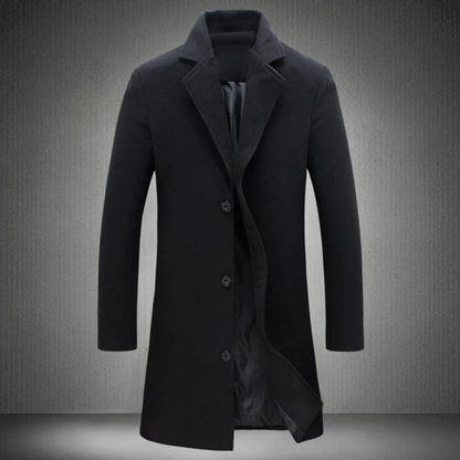 Sean | Men Spring Three Button Long Coat