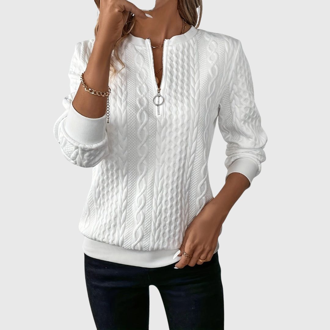 Elegant Women's Sweater Comfortable - Fashinoza