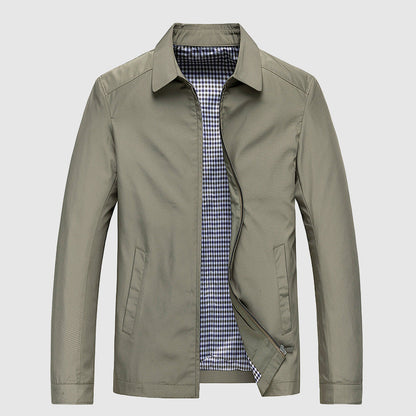 Minimal Zip-Front Spring Jacket