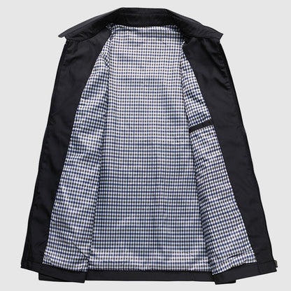 Minimal Zip-Front Spring Jacket