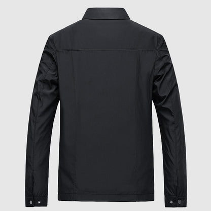 Minimal Zip-Front Spring Jacket