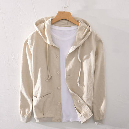 Women's Ramie Spring Jacket Lightweight Breathable - Fashinoza