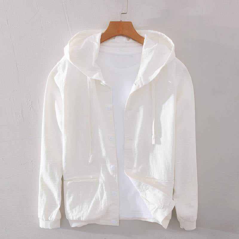 Women's Ramie Spring Jacket Lightweight Breathable
