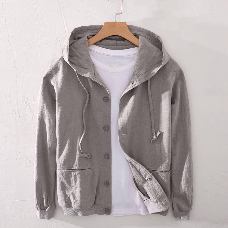Women's Ramie Spring Jacket Lightweight Breathable