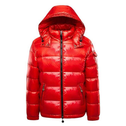 Men's Puffer Jacket Insulated Lightweight Black
