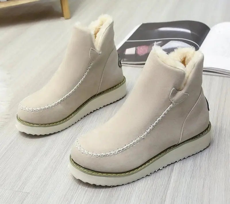 Thick Sole Non-Slip Boots for Women – Stylish & Comfortable