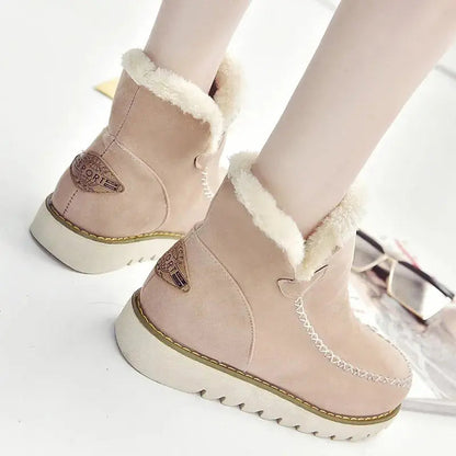 Thick Sole Non-Slip Boots for Women – Stylish & Comfortable