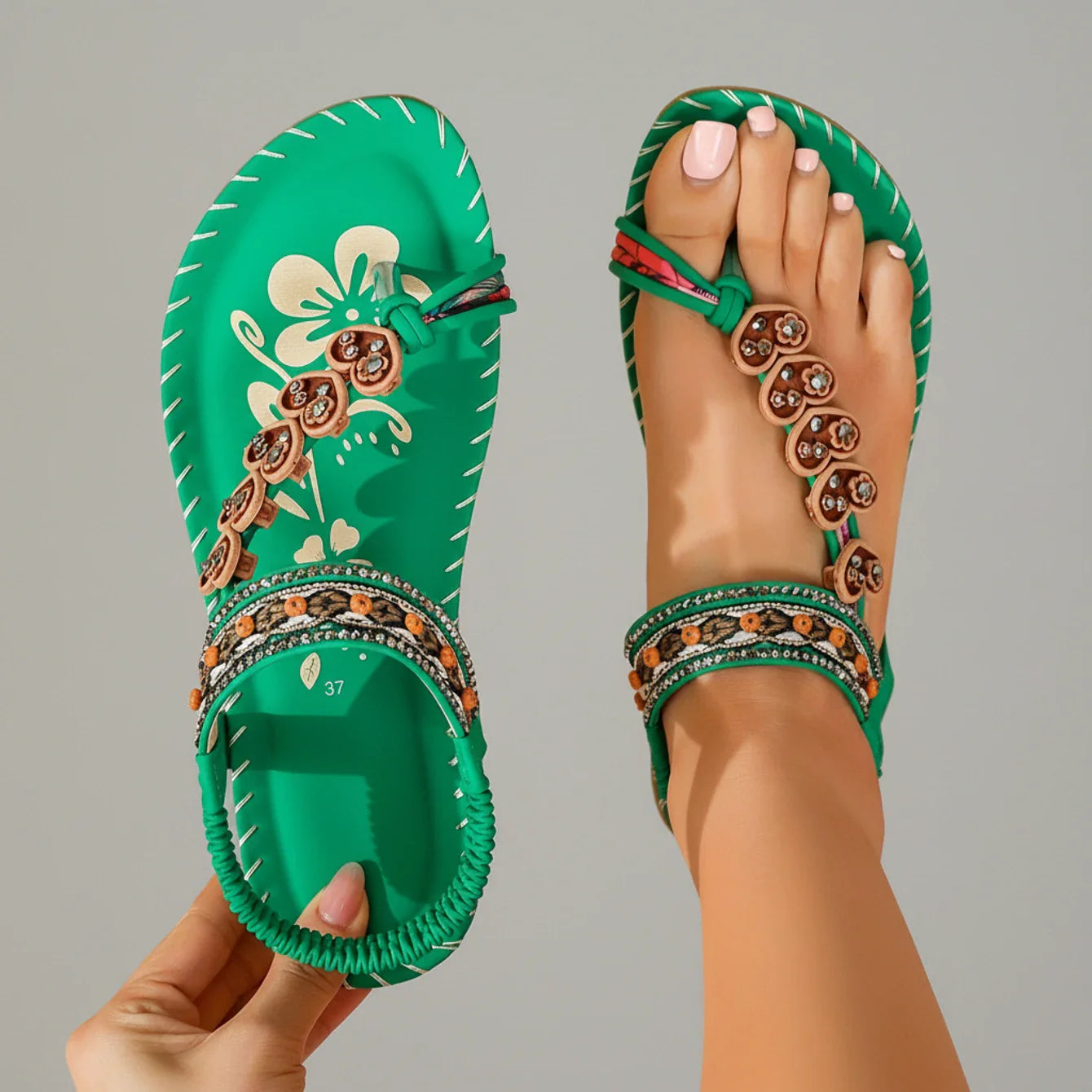 Women's Boho Thong Sandals