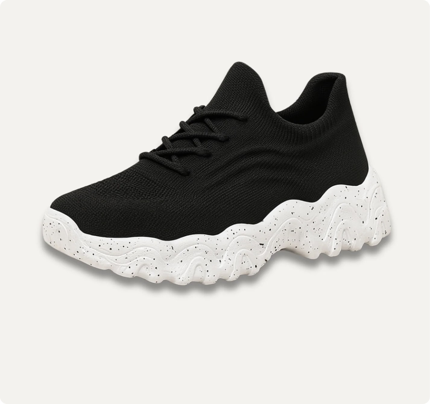 Women's Mesh Walking Shoes Breathable Lace Up Sneakers Lightweight Comfort Trainers