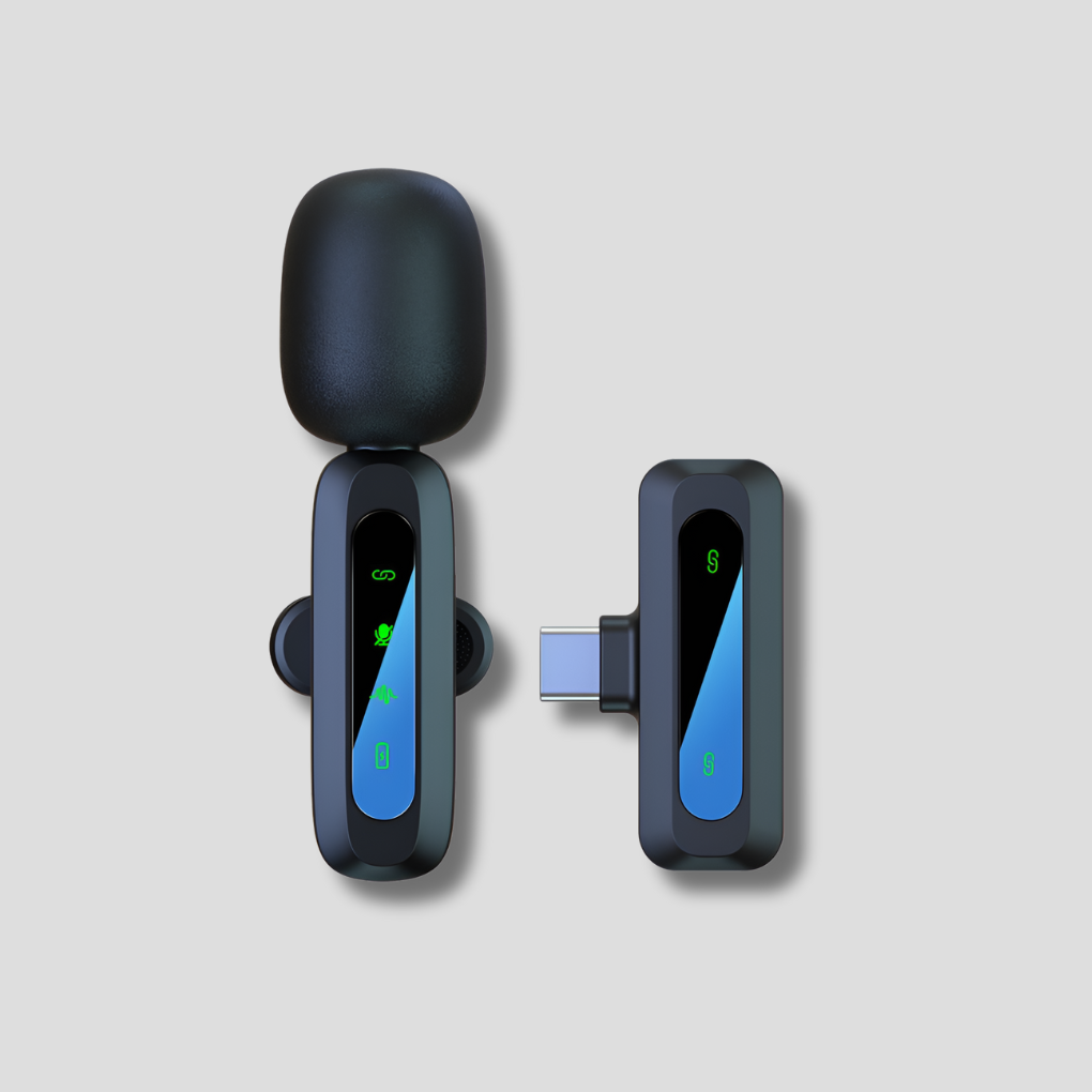 Wireless Usb-C Microphone - Fashinoza