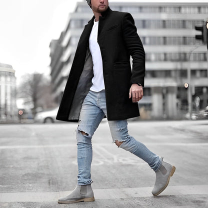 Garrett | Men Spring Tailored Long Coat