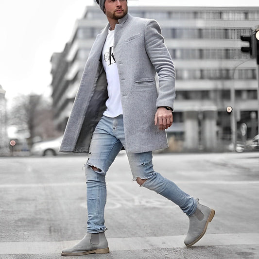 Garrett | Men Spring Tailored Long Coat