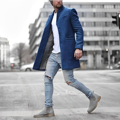 Garrett | Men Spring Tailored Long Coat