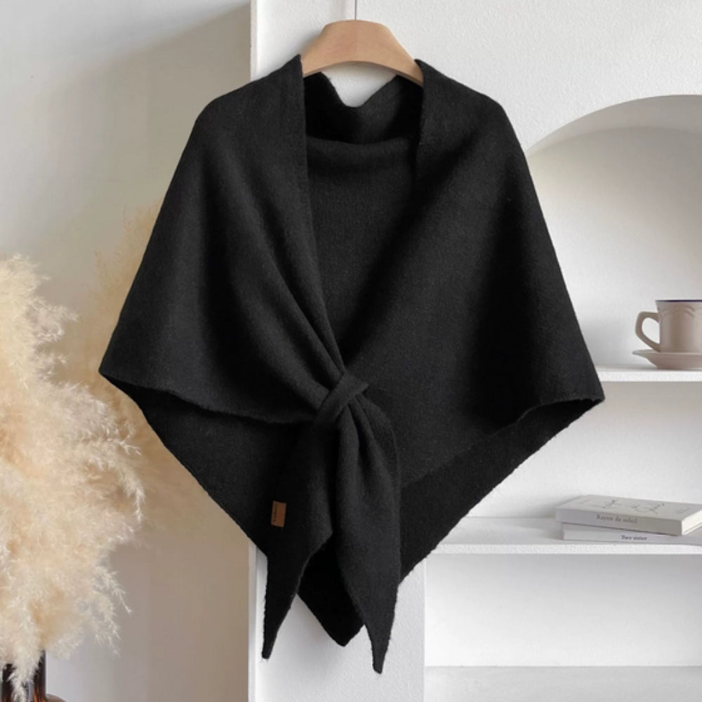 Triangle Soft Poncho Shawl Cape Caliboot