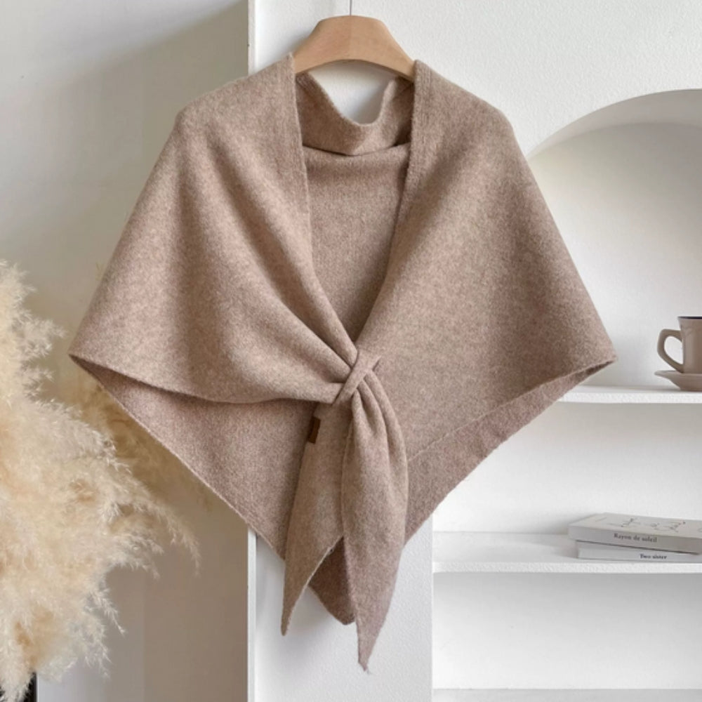 Triangle Soft Poncho Shawl Cape Caliboot
