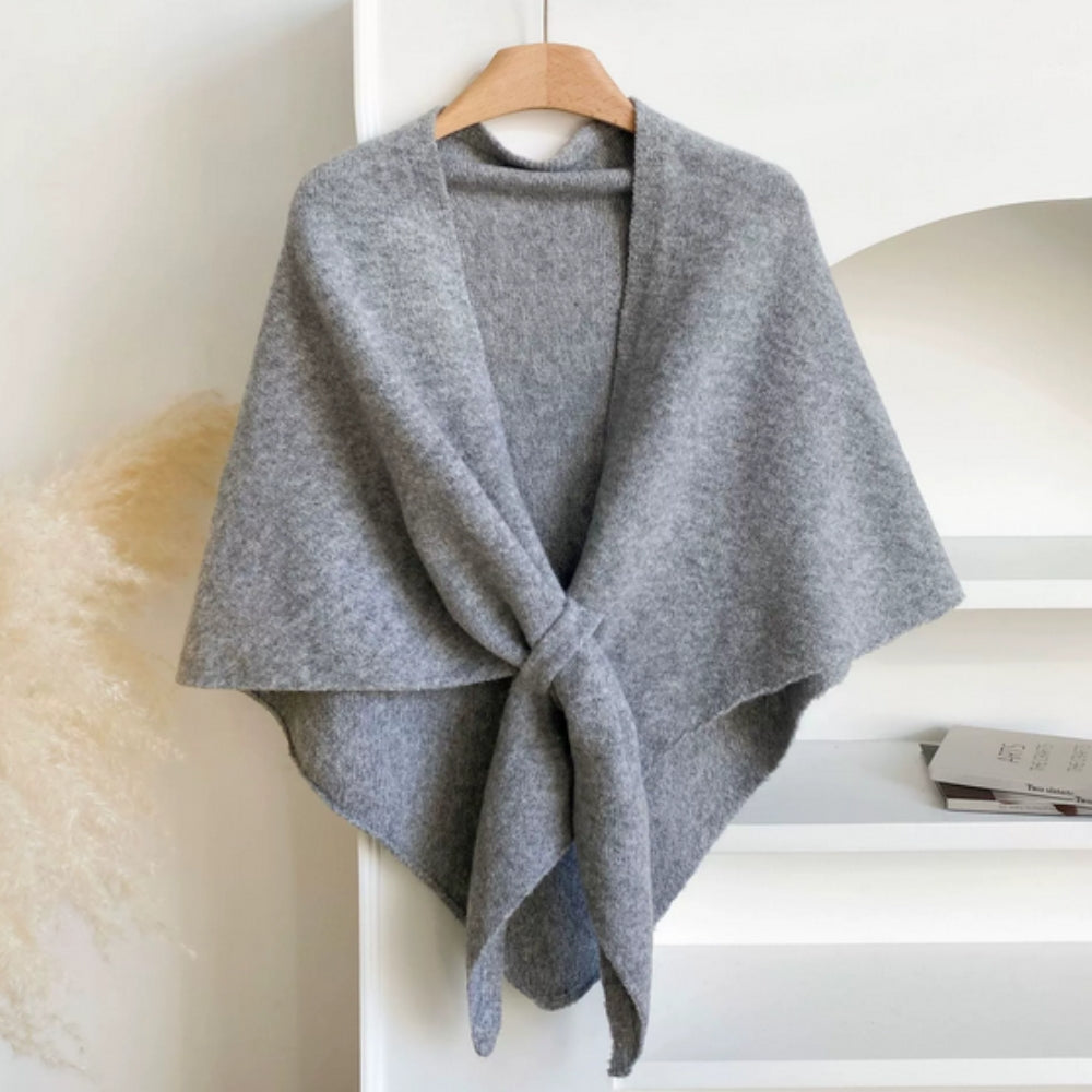 Triangle Soft Poncho Shawl Cape Caliboot