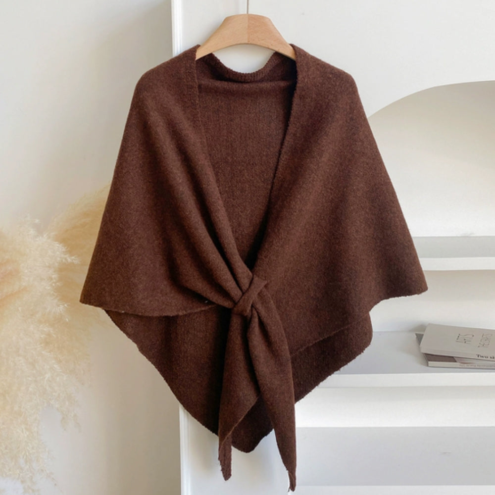 Triangle Soft Poncho Shawl Cape Caliboot