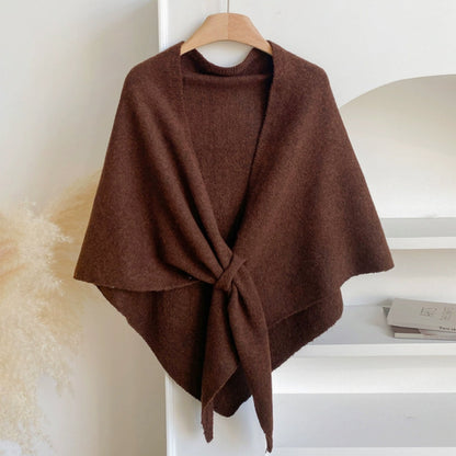 Triangle Soft Poncho Shawl Cape Caliboot