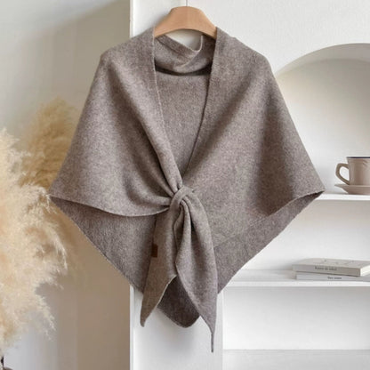 Triangle Soft Poncho Shawl Cape Caliboot