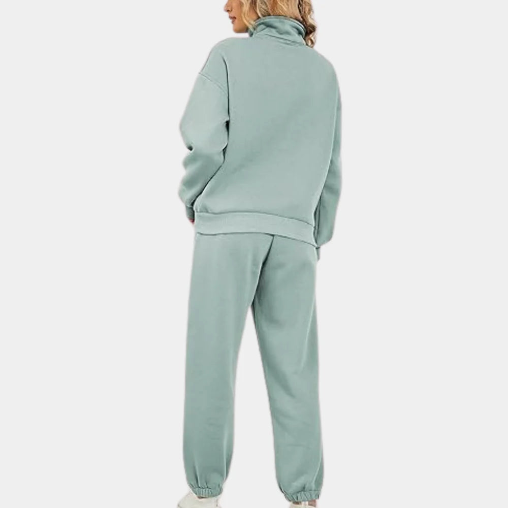 Women's Two-Piece Tracksuit Comfortable Polyester