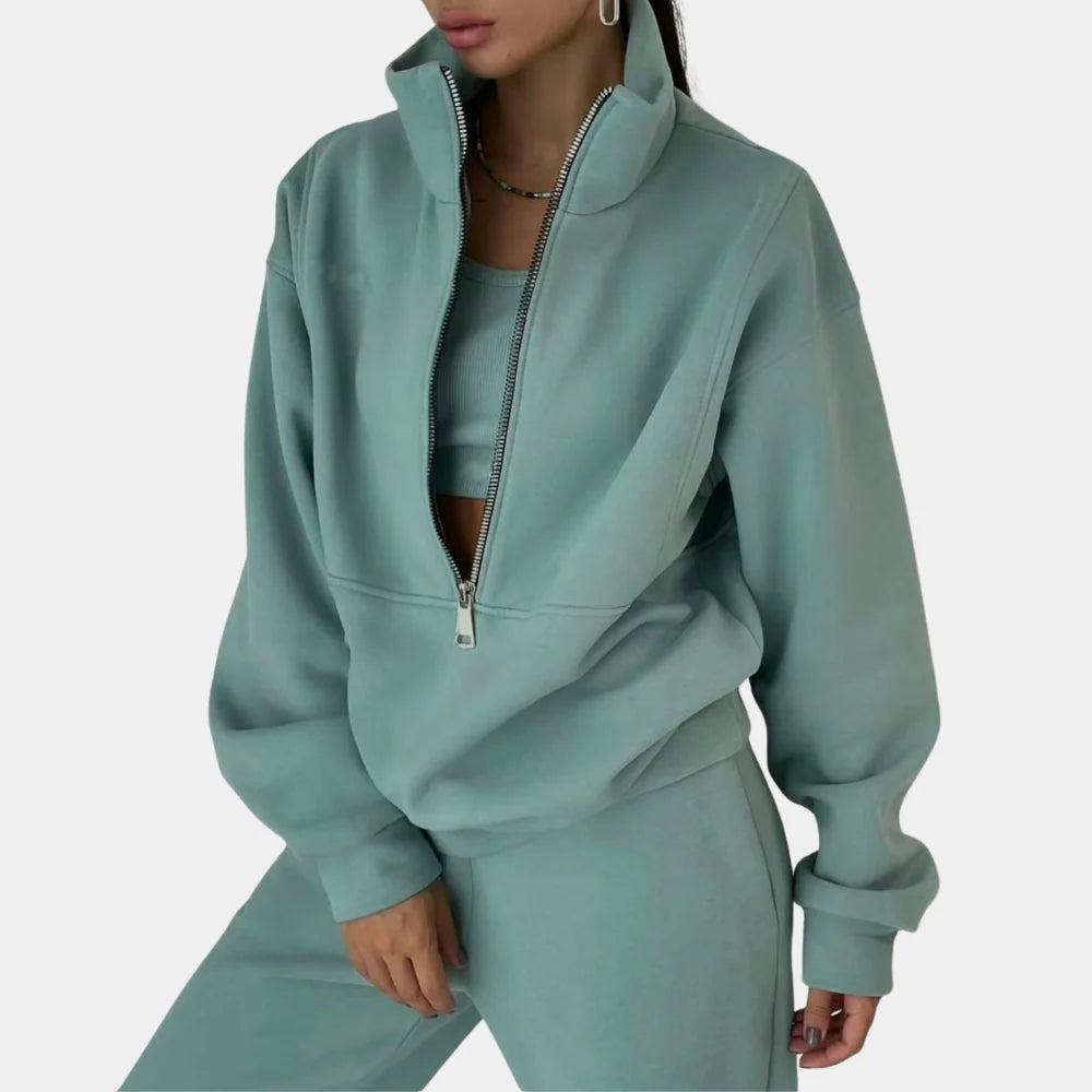 Women's Two-Piece Tracksuit Comfortable Polyester