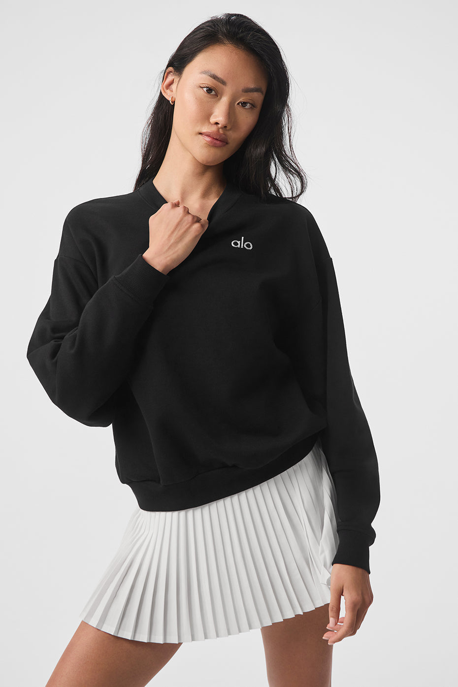 Women's Dropped Shoulder Sweater - Fashinoza