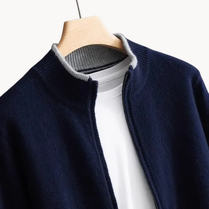 Men's Wool Cardigan Classic