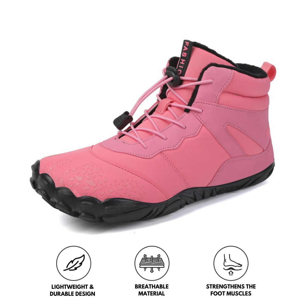 Waterproof Barefoot Shoes Non-Slip WinterFlex Black