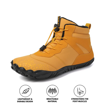 Waterproof Barefoot Shoes Non-Slip WinterFlex Black