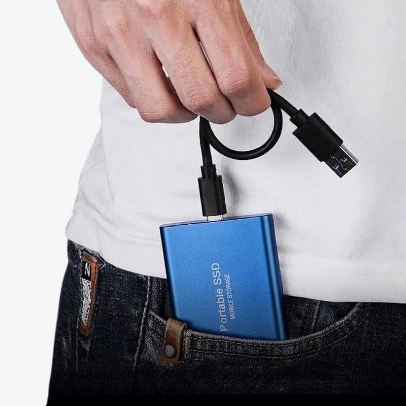 External Aluminum SSD Storage 32TB