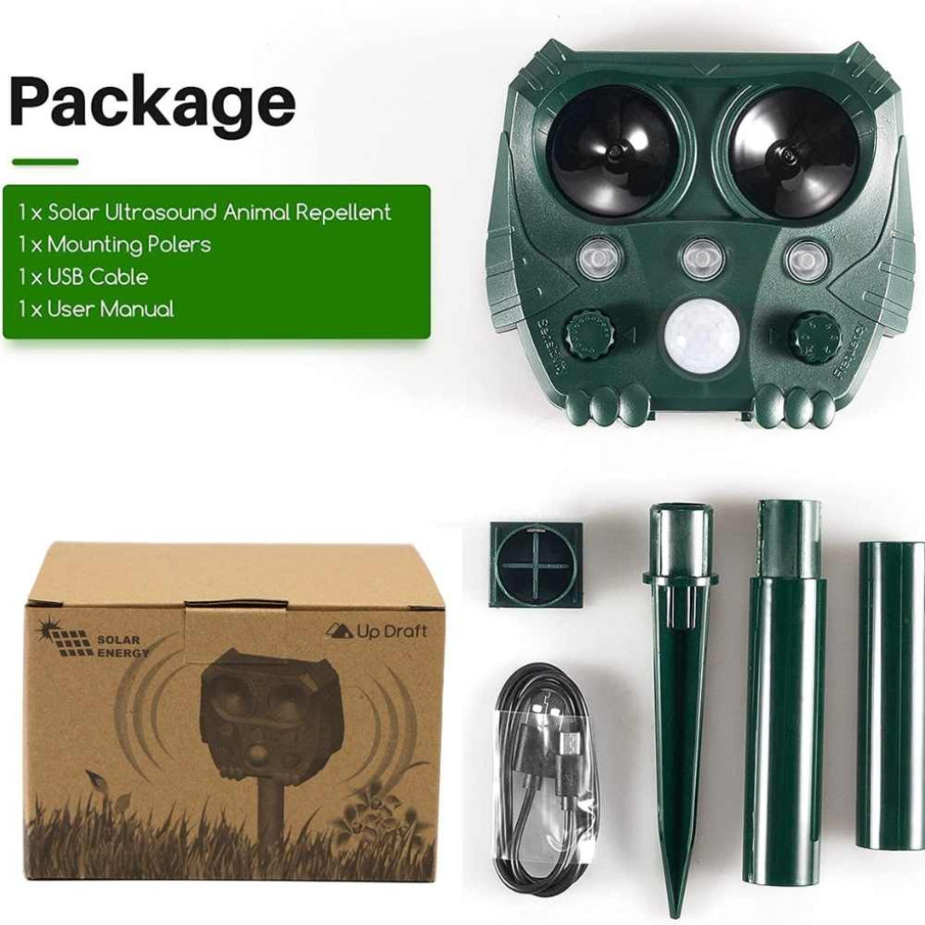 Ultrasonic Animal Repellent Device