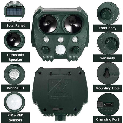 Ultrasonic Animal Repellent Device