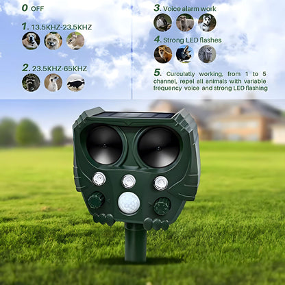 Ultrasonic Animal Repellent Device