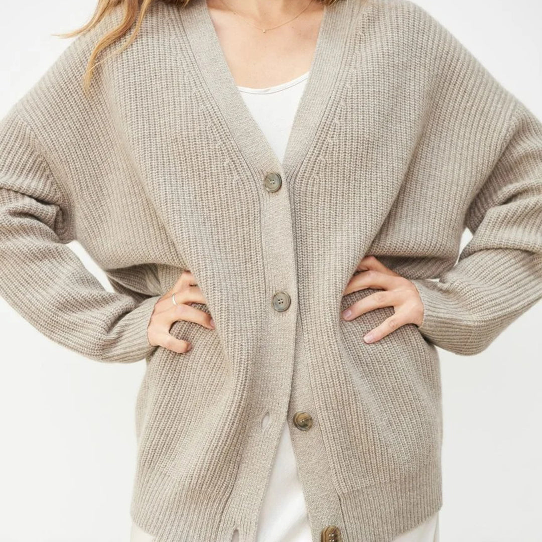 Jasmine | Women Spring Knit Button Cardigan
