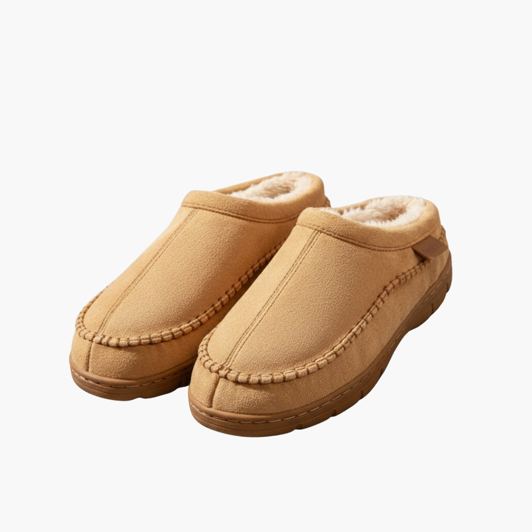 Unisex Slippers Soft Lining Slip On Design - Fashinoza