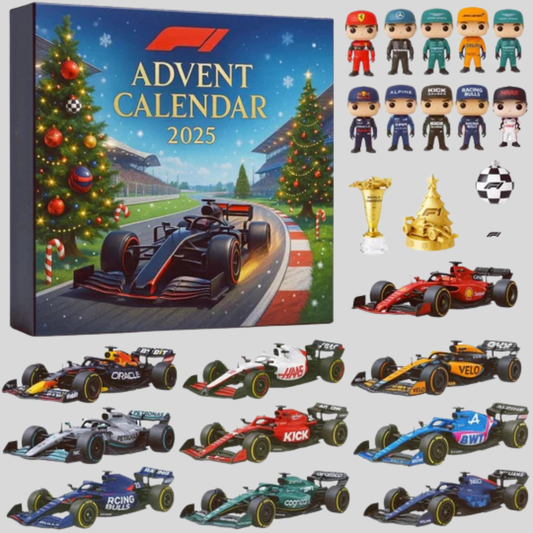 Formula 1 Racing Legends Advent Calendar - Fashinoza