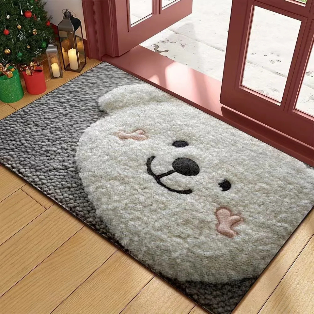 Christmas Welcome Mat Seasonal Design