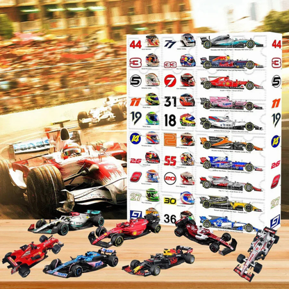 Formula 1 Christmas Countdown Calendar - Fashinoza