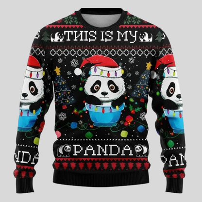 Men's Holiday Crew Neck Sweater