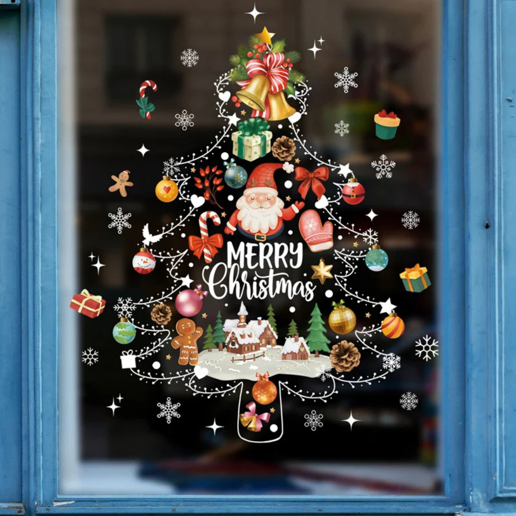 Christmas Window Cling Stickers
