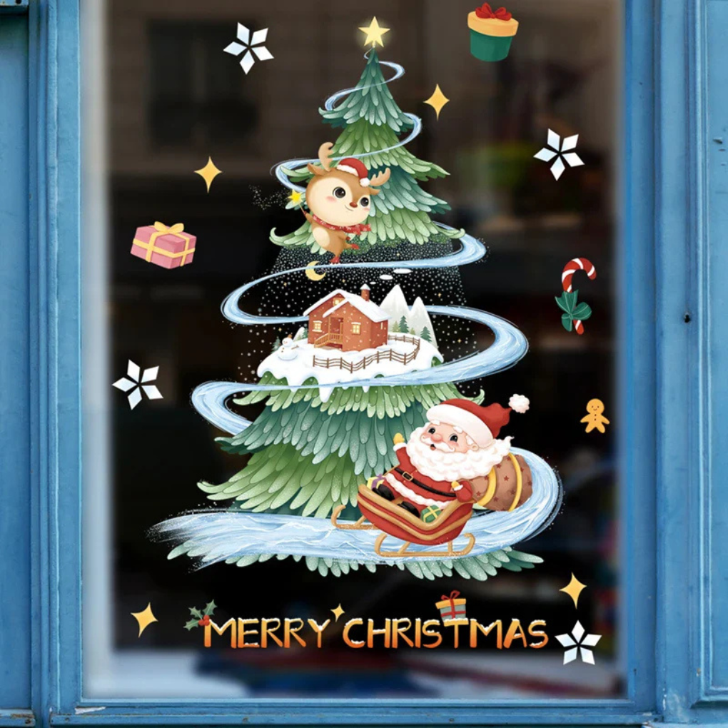 Christmas Window Cling Stickers