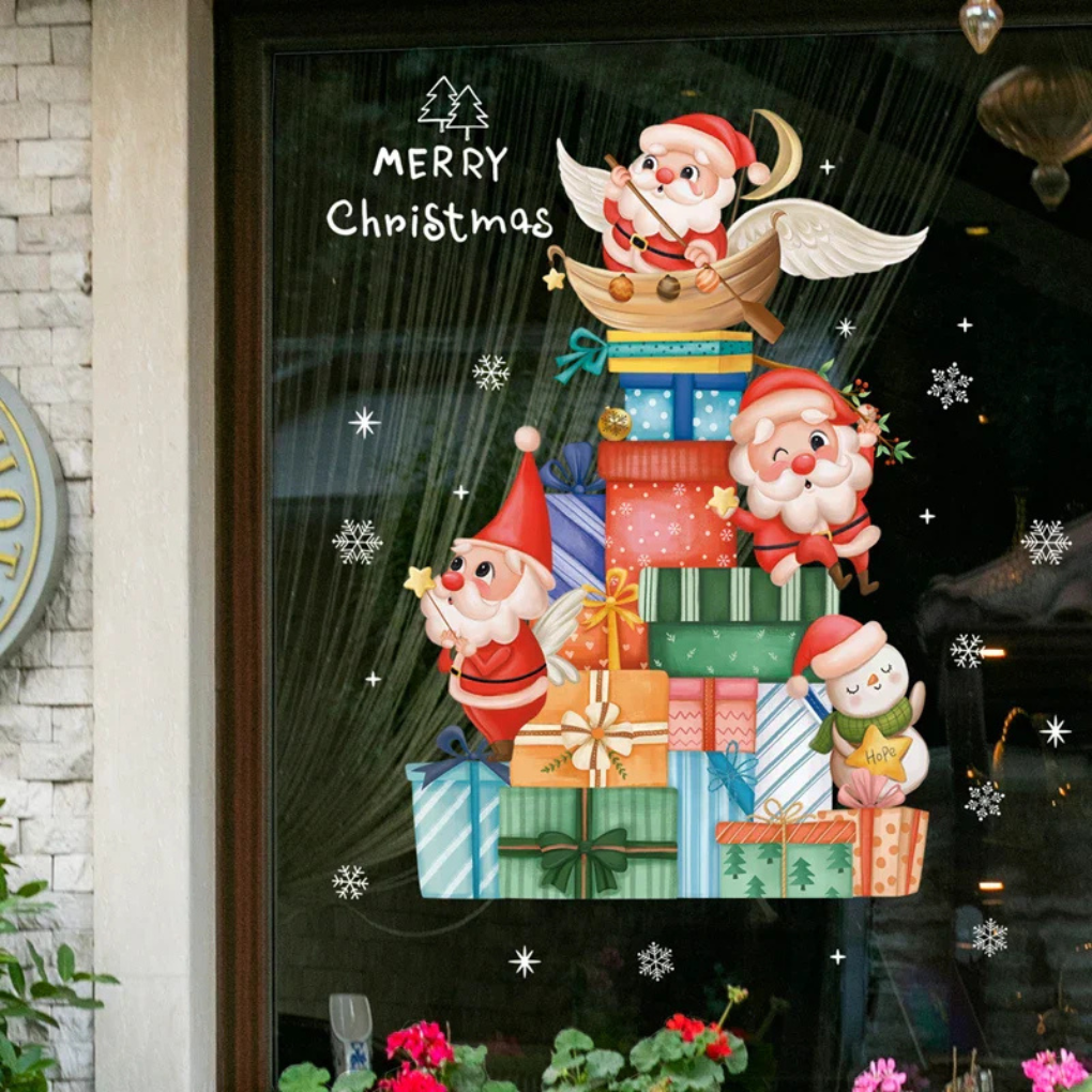 Christmas Window Cling Stickers
