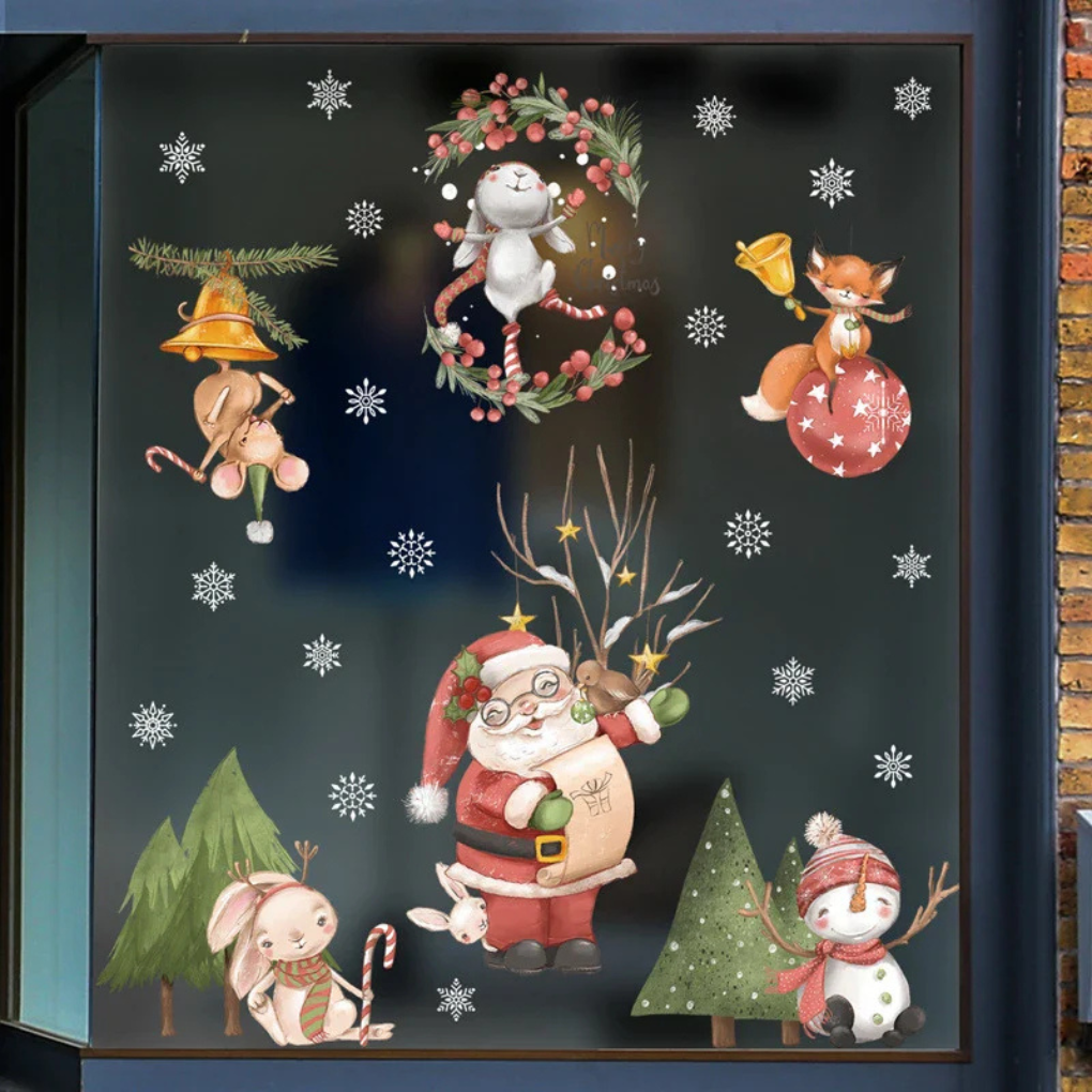 Christmas Window Cling Stickers