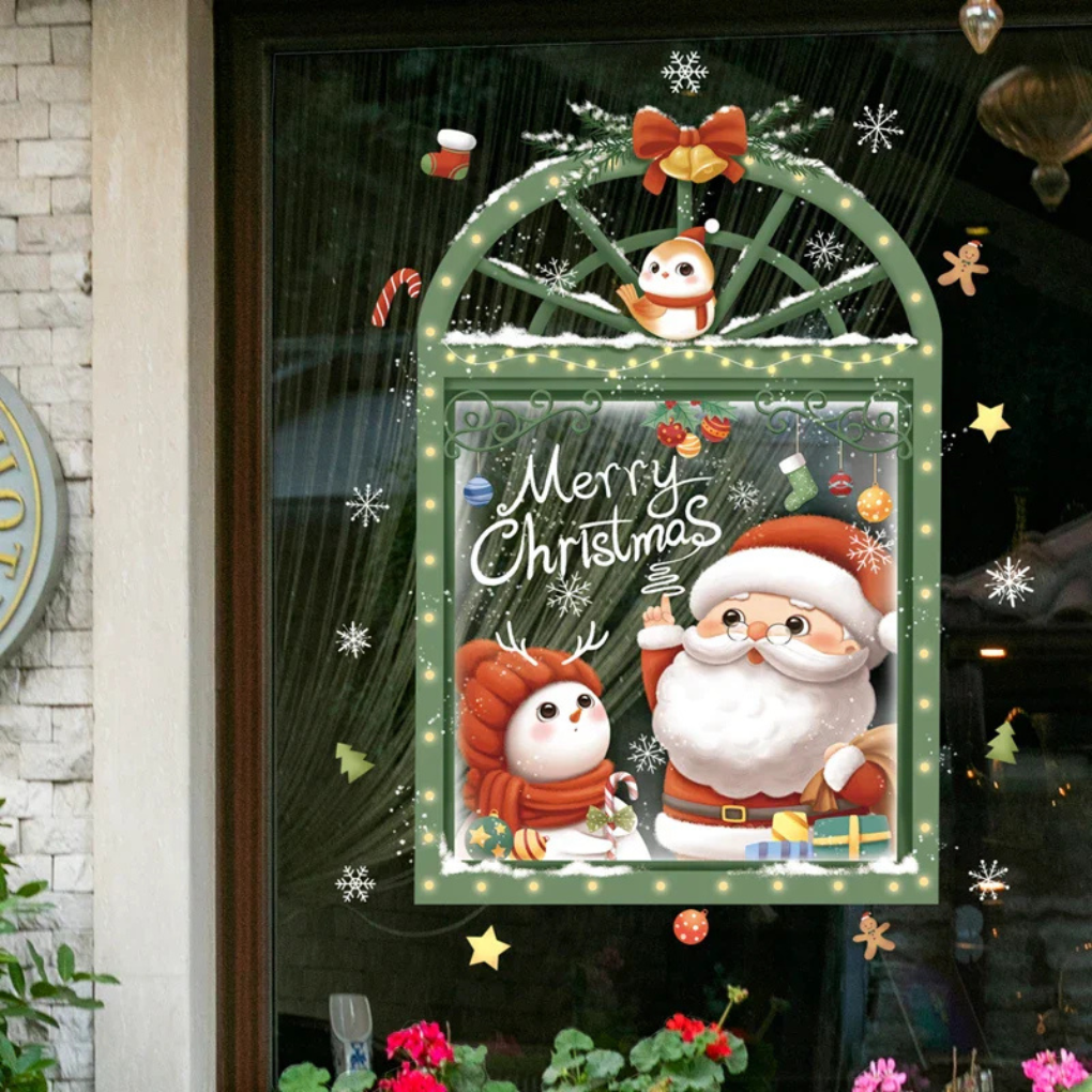 Christmas Window Cling Stickers
