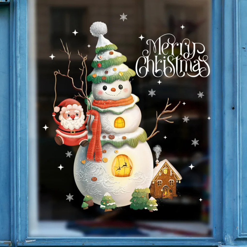 Christmas Window Cling Stickers