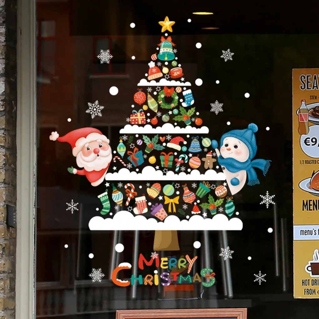 Christmas Window Cling Stickers