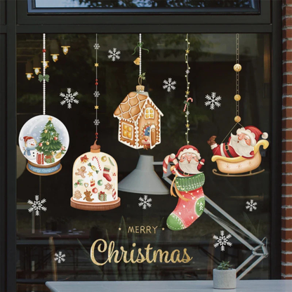 Christmas Window Clings Stickers